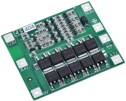 4S 40A Li-Ion Lithium Battery 18650 Charger Pcb Bms Protection Board for Drill Motor 14.8V 16.8V Lipo Cell Module
