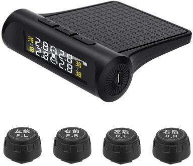 4Sensor Slimme Auto Tpms Universele Auto Voertuig Band Band Druk Temperatuur Monitoring Alarmsysteem Bandenspanning Waarschuwing