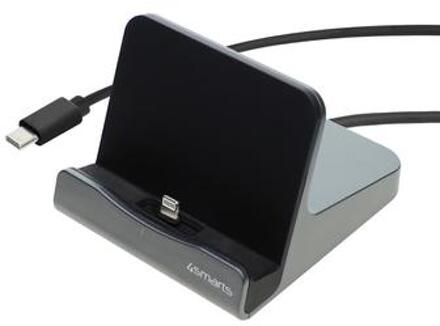 4smarts VoltDock Tablet & Smartphone Lightning oplaadstation - 20W, PD - Grijs