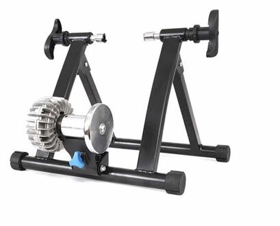 4Toolz® Indoor Bike Trainer - Fietstrainer - Hoogwaardig Rollenbank Fiets - Fluidtrainer - 26-29 inch Zwart