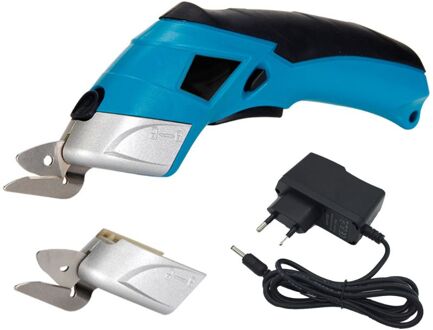 4V Multifunctionele Draadloze Elektrische Schaar Laag Verbruik Flexibele Elektrische Schaar Doek Lederen Doek Snijgereedschap EU