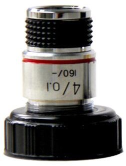 4X 10X 40X 100X Microscoop Objectief Achromatische Laboratorium Biologische Microscoop Onderdelen