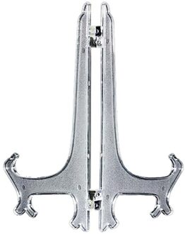 4X afdruiprek schotel houder schotel stand voor foto's 12.5*7.5cm transparant