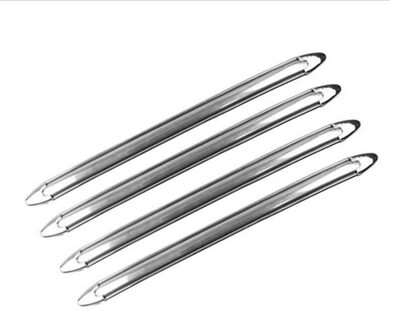 4X Auto Suv Edge Anti-Collision Strip Bumper Protector Beschermende Guard Bar Anti-Wrijven Schrapen Retail Bumper Crash styling Mouldings