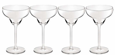 4x Cocktail glazen 300 ml in luxe doos - Cocktailglazen Transparant