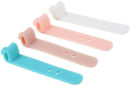 4x Cord Winder Hoofdtelefoon Koptelefoon Draad Wrap Cable Organizer Cable Collector Geschikt Voor Lader Headset Oortelefoon Datakabel