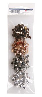 4x stuks Cadeau strikjes mix kleuren