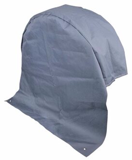 4x stuks caravan banden beschermhoes grijs