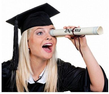 4x stuks luxe afstudeer geslaagd hoedjes zwart - 28 x 28 cm