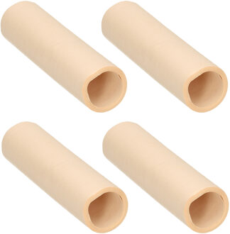 4x stuks rollen Serpentines beige 4 meter