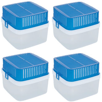 4x stuks vochtopnemers / vochtvangers 1,8 liter met 4x navulling