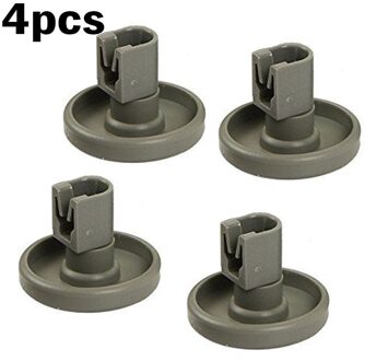 4X Vaatwasser Lagere Mand Roller Wiel Voor AEG, Electrolux, Privileg, Vooruitgang