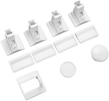 4Xsecurity Kind Lock Kinderen Bescherming Baby Veiligheid Lock Lade Klink Kast Deurslot Limiter Kinderen Veiligheidssloten