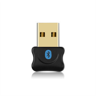 5.0 Bluetooth Adapter Usb Bluetooth Zender Voor Pc Computer Receptor Laptop Oortelefoon Audio Printer Data Dongle Ontvanger zwart
