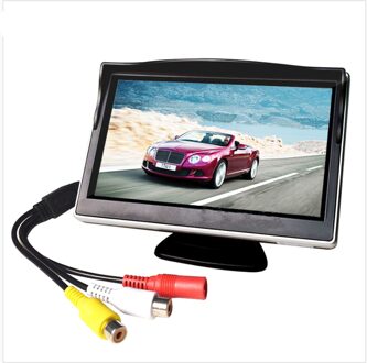 5.0 ''inch HD Auto LCD TFT Kleuren Monitor Scherm Voor Car Reverse Achteruitkijkspiegel Camera Video Systeem LCD Monitor