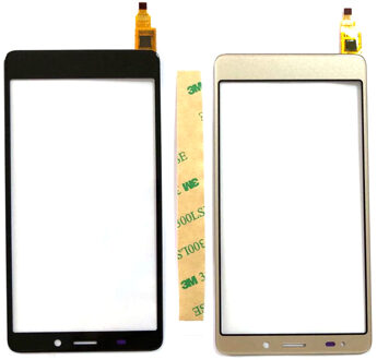 5.0 Inch Voor Vertex Impress Scheermes Touch Screen Sensor Glas Digitizer Met Gratis 3 M Stickers Goud
