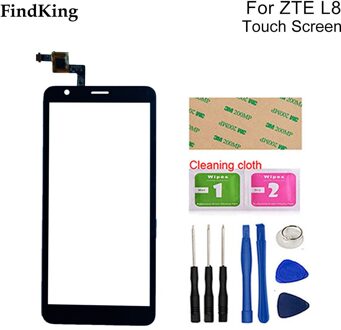 5.0 ''Mobiele Touch Screen Voor Zte Blade L8/Zte Blade A3 Touch Screen Voor Glas Sensor Gereedschap 3M Lijm zwart met Tools