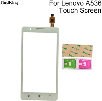 5.0 ''Telefoon Touch Screen Voor Glas Voor Lenovo A536 Een 536 Touch Screen Touch Panel Digitizer Glas Gereedschap Lijm wit nee Tools