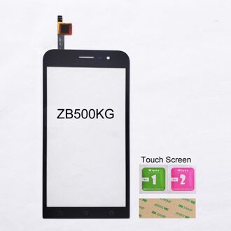 5.0 ''Touchscreen Voor Asus Zenfone Gaan ZB500KG Touch Screen Digitizer Sensor Glas Panel Vervanging ZB500KG zwart