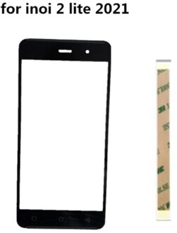 5.0Inch Voor Inoi 2 Lite Touch Screen Glas Sensor Panel Lens Glas Vervanging Voor Inoi 2 Lite Mobiele telefoon wit touch