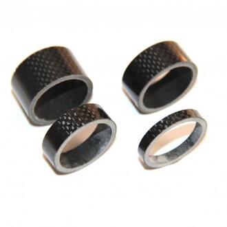 5/10/15/20Mm Carbon Fiber Headset Vork Spacers Kit Stuur Washer Ring Pakking Voorvork mtb Fiets Steel Racefiets