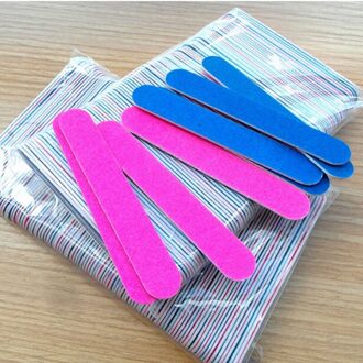 5/10/15 Pcs/Veel Mini Nagelvijlen Schuurpapier Buffers Slim Crescent Wegwerp Schuren Buffer Manicure Nail Art gereedschap 10stk