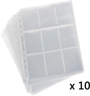 5/10/20/30/50Pcs Trading Gaming Card Mouwen Opslag Portefeuilles Album Pagina 'S Collection Coin houders Portefeuilles Mouwen Fotoalbums