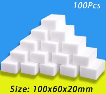 5/10/20/50/100 Stuks Melamine Spons Magische Spons Huishoudelijke Spons Gum Cleaning Tools voor kantoor Keuken Bad Schoonmaken Sponzen MULTI