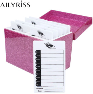 5/10 Layers Acrylic Eyelash Storage Box Display Stand Makeup Organizer False Eyelashes Grafting Eye Lashes Extension Supplies