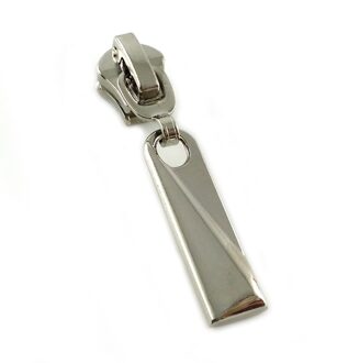 5 #10 Pcs Rits Slider Pull Metalen Nylon Hars Rits Puller Reparatie Vervanging Kits Voor Diy Handgemaakte Craft Kledingstuk zak Accessoire zilver Resin Zipper