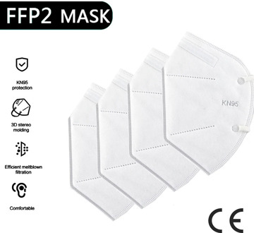 5-100 pieces KN95 Mask Safety Dust Respirator Mask Face Masks Mouth Dustproof Protective Mask Kn95Mask Reuseable