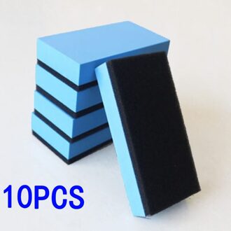 5/10Pcs Auto Rechthoek Keramische Coating Spons Glas Nano Wax Jas Applicator Pad Eva Spons Zachte 7.5X5X1.5Cm Car Cleaning Tool 10stk