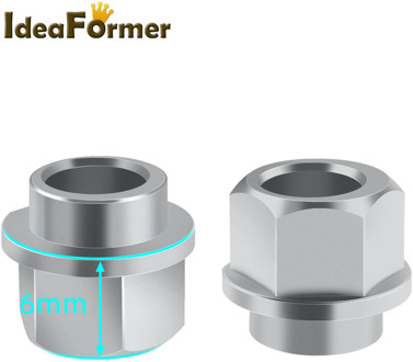 5/10pcs For 3D printer Openbuilds Eccentric Spacer V Wheel Eccentric Column isolation Screw nut 6MM V slot Stainless Steel bore