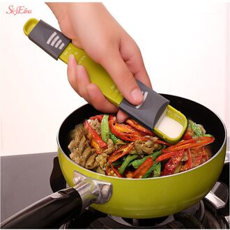 5/10Pcs Keukengereedschap Maatlepels Set Theelepel Koffie Suiker Scoop Cake Bakken Maatbekers Schaal Metering Lepel 5z 1 stk