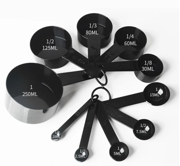 5/10pcs Kitchen Measuring Spoons Teaspoon Coffee Scoop Cake Baking Flour Measuring Cups Kitchen Cooking Tools