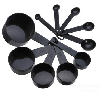 5/10Pcs Maatlepels Theelepel Koffie Suiker Scoop Cake Bakken Meel Maatbekers Keuken Koken Gereedschap 10stk-reeks