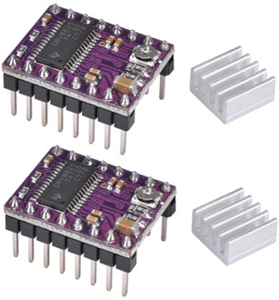 5/10pcs Stepstick Drv8825 Stepper Motor Driver 4 PCB Board replace A4988 ultimaker 3d printer parts for SKR V1.3 PRO MKS GEN