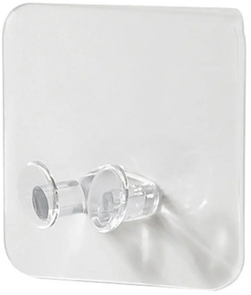 5/10pcs Transparent Power Plug Hook Seamless Socket Storage Holder Powerful Adhesive Wall Hanger for Kitchen Living Room