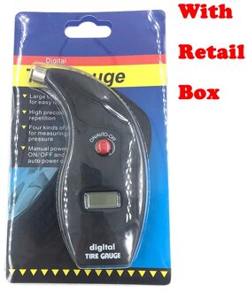 5-150 Psi Auto Autoband/Bandenspanning Tester Meter Digitale Auto Bandenspanningsmeter Lcd Display manometer Barometers met kleinhandel doos