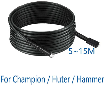 5~15M High Pressure Washer Hose Car Washer Water Cleaning Hose For Huter Hammer Kohler Champion Pressure Washer