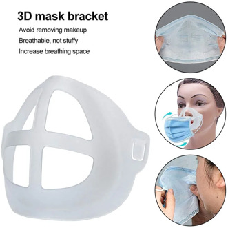 5-15PCS 3D Fixed Extended Comfortable Face Mask DIY Bracket Inner Support Frame for Sport Women Kids Prevent Lipstick Off