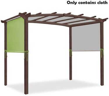 5.2*2M Luifel Zonnescherm Canopys Cover Stevig Duurzaam Vervanging Luifel Voor Pergola Structuren Cover Alleen Geen planken D6