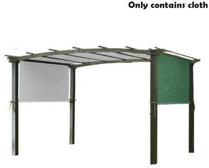 5.2*2M Luifel Zonnescherm Canopys Cover Stevig Duurzaam Vervanging Luifel Voor Pergola Structuren Cover Alleen Geen Planken dfd