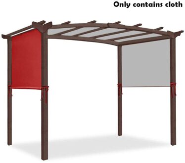 5.2*2M Luifel Zonnescherm Canopys Cover Stevig Duurzaam Vervanging Luifel Voor Pergola Structuren Cover Alleen Geen Planken dfd