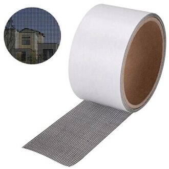 5*200 Cm Zomer Screen Window Deur Klamboe Patch Reparatie Gebroken Gaten Anti-Mosquito Mesh Sticky Draden patch Reparatie Tape 50MM