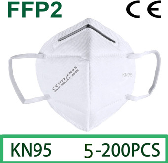 5-200 PCS FFP2 face mask KN95 facial masks filter maske Mouth mask anti dust mask mascaras mascarilla ventilation