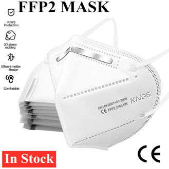 5-200 pieces ffp2mask KN95 Face Masks Protective Maske 5 Layers filter Respirator Reusable Dust Mouth Mask ffp2mask Mascarillas