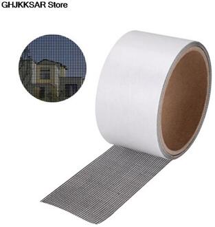 5*200Cm Anti-Mosquito Mesh Sticky Draden Patch Reparatie Tape Zomer Raam Deur Klamboe Patch Reparatie gebroken Gaten