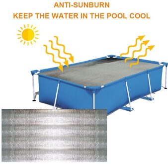 5.24/10.5/6.6/13.1 Voeten Zwembad Cover Regendicht Sterke & Duurzaam Uv-Slip Cover Bescherming warmte Isolatie Cover Film 6.6x13.1ft
