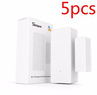 5/3/1Pcs Sonoff DW2-Wi-fi Draadloze Deur/Raam Sensor Security Alarm Home Security Voor smart Home Automation Afstandsbediening 5stk